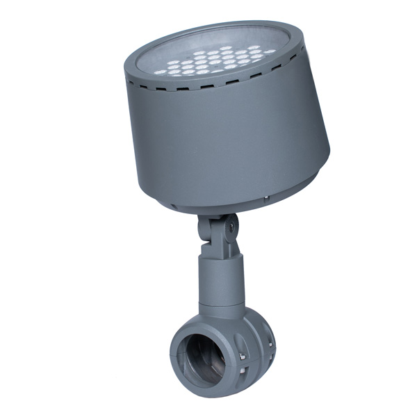 120W Pole-Mounted LED Spotlight | Outdoor Projection Reference
