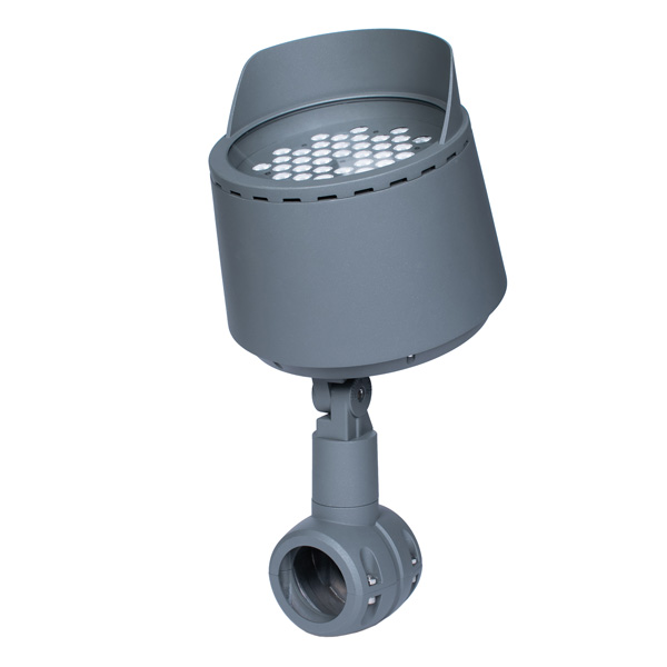 120W Pole-Mounted LED Spotlight | Outdoor Projection Reference