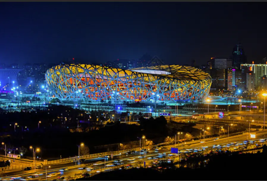 Beijing National Stadium Exterior Perimeter Lighting | Project Reference
