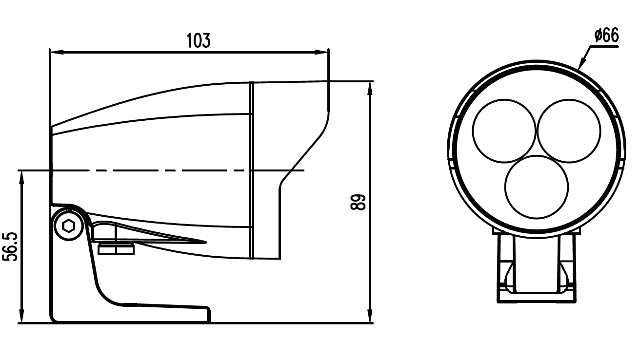 6W Mini LED Spotlight | Outdoor Project Configuration