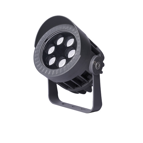 15W LED Spotlight with Light Visor | IP65 Garden Accent Light