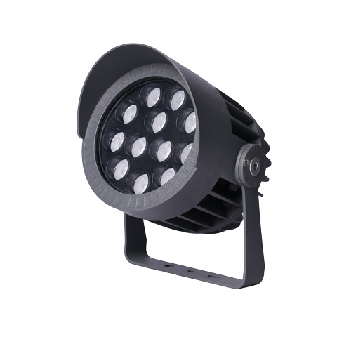 24W LED Spotlight with Lampshade | Outdoor Garden Accent Reference