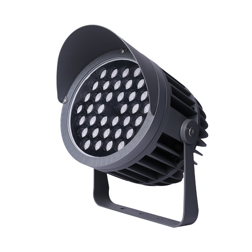 72W LED Spotlight with Light Shelter | IP65 Controlled Outdoor Light