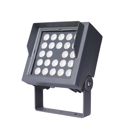 24W Square Landscape LED Spotlight | IP67 Square Garden Spike Light