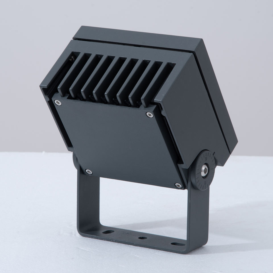 24W Square Landscape LED Spotlight | IP67 Square Garden Spike Light