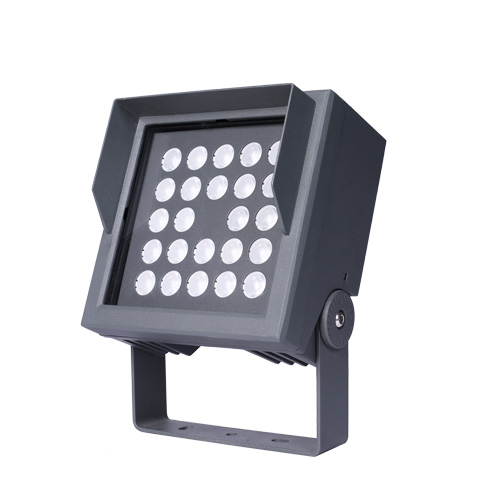36W Square Landscape LED Spotlight | Outdoor Garden Spike Reference