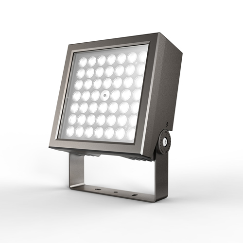 72W Square Landscape LED Spotlight | IP67 Square Facade & Site Projection Light