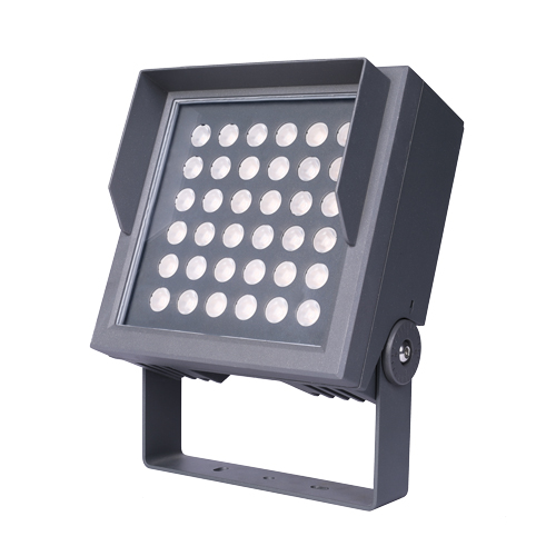 96W Square Landscape LED Spotlight | IP67 Square Facade & Site Projection Light