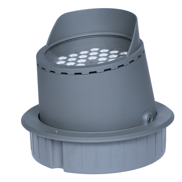 80W Landscape LED In-Ground Light | High-Output Recessed Projection Light
