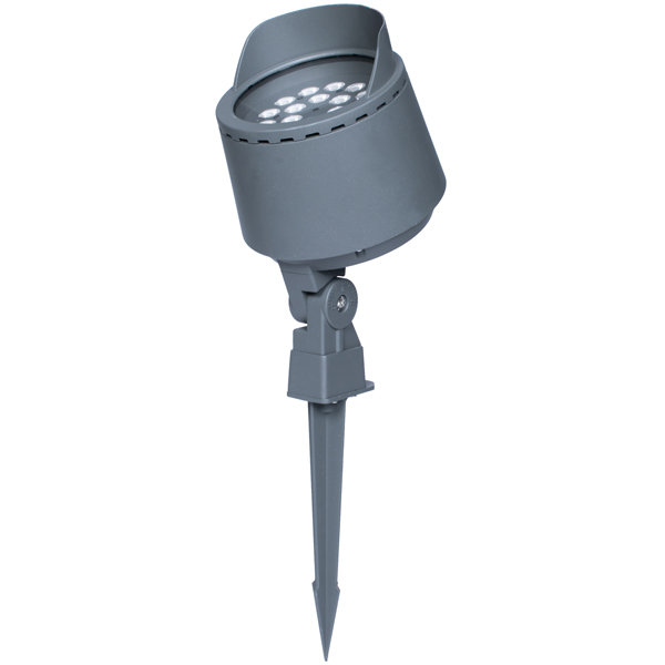48W Landscape LED Spotlight with Spike | Garden Spike Projection Reference