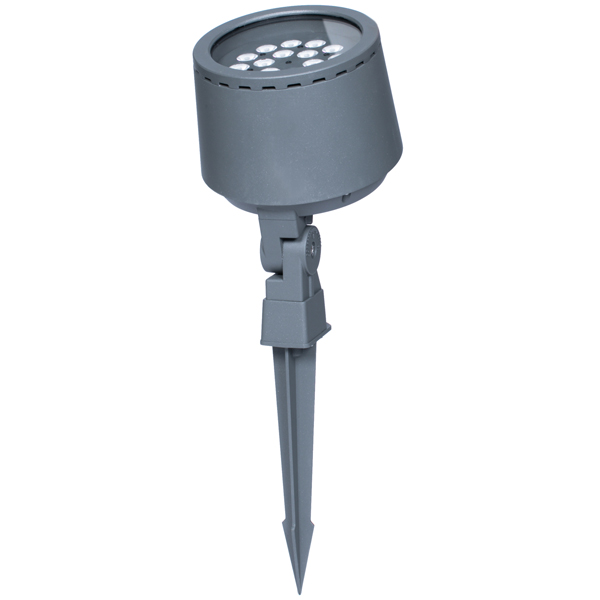 48W Landscape LED Spotlight with Spike | Garden Spike Projection Reference