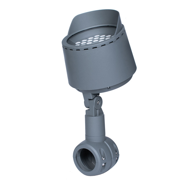 80W Pole-Mounted Landscape Spotlight | Adjustable Outdoor Projection Reference